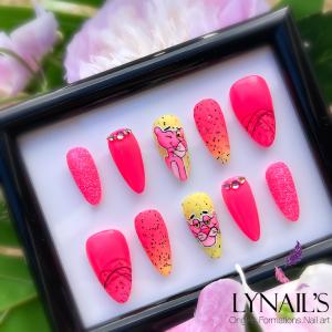 Press on nails cartoon