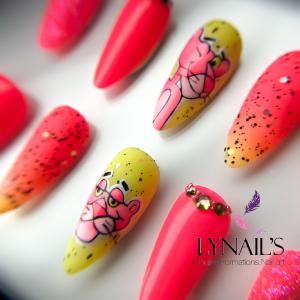 Press on nails cartoon
