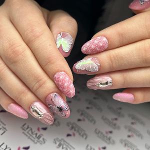 Press on nails micro peinture 